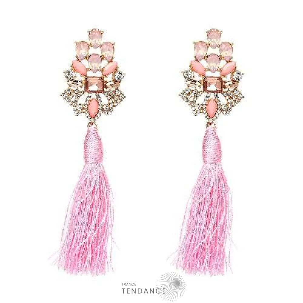 Boucles D’oreilles à Franges | France-Tendance
