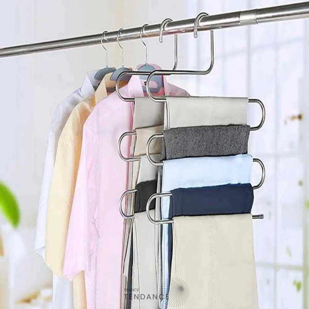 Cintres Multifonctionnels Inoxydable | Rangement Pratique |