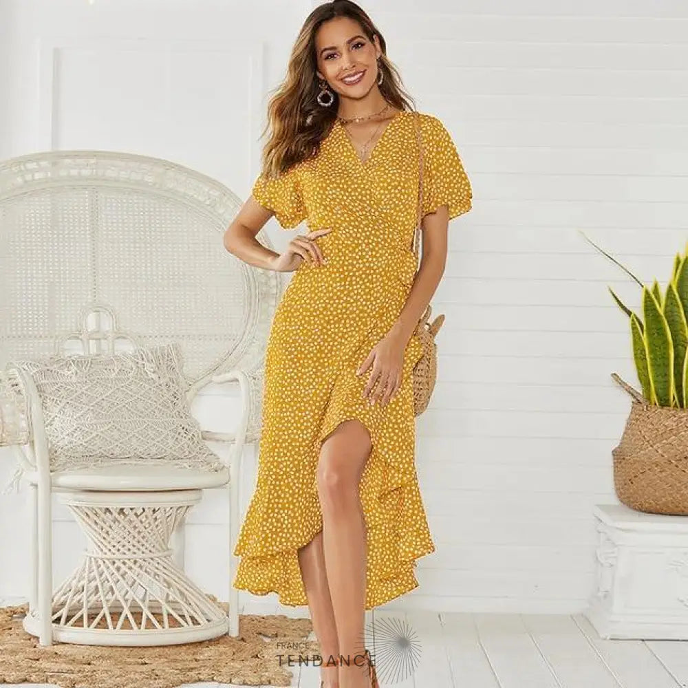 Robe Longue Imprimée | France-Tendance