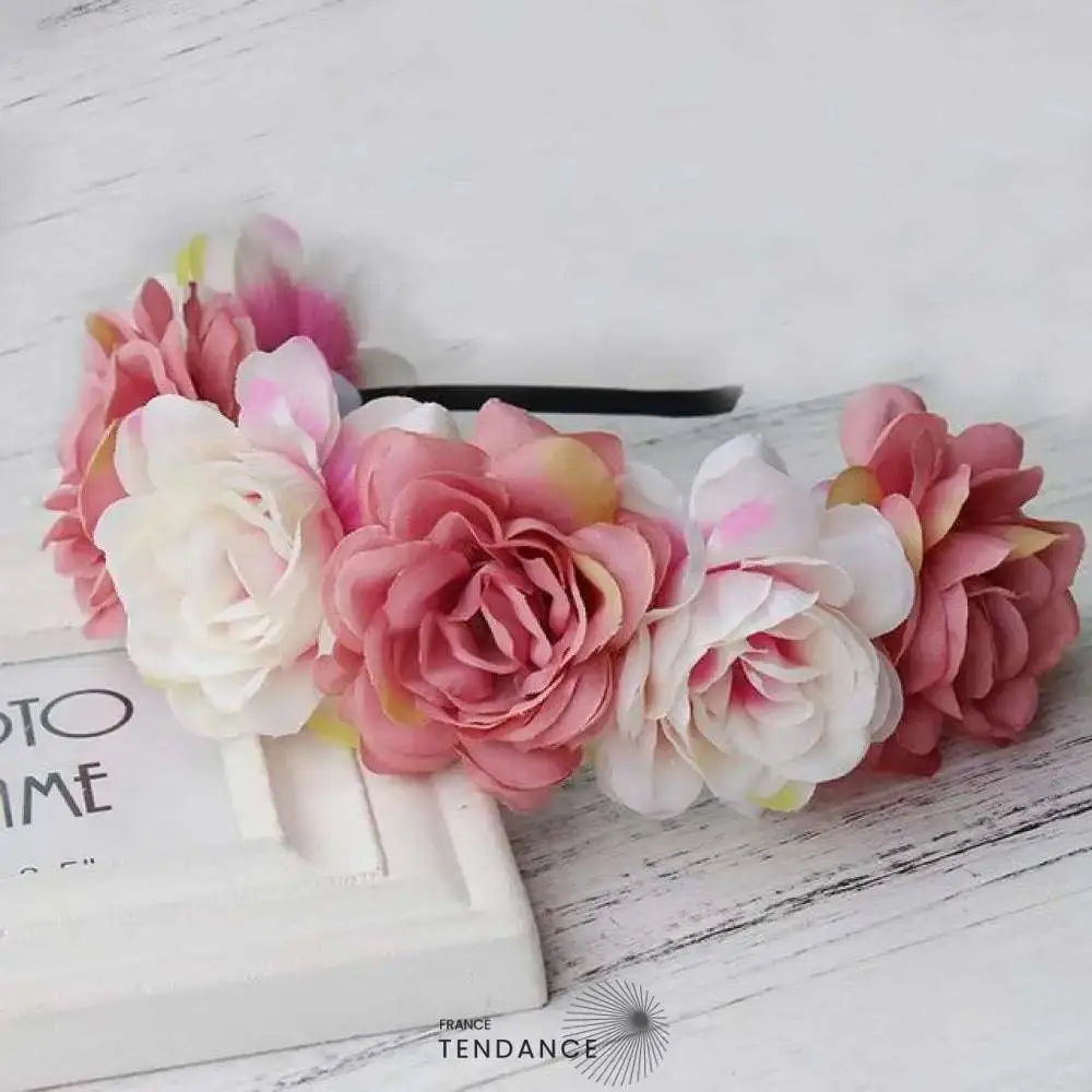 Serre-tête Grosse Fleurs | France-Tendance