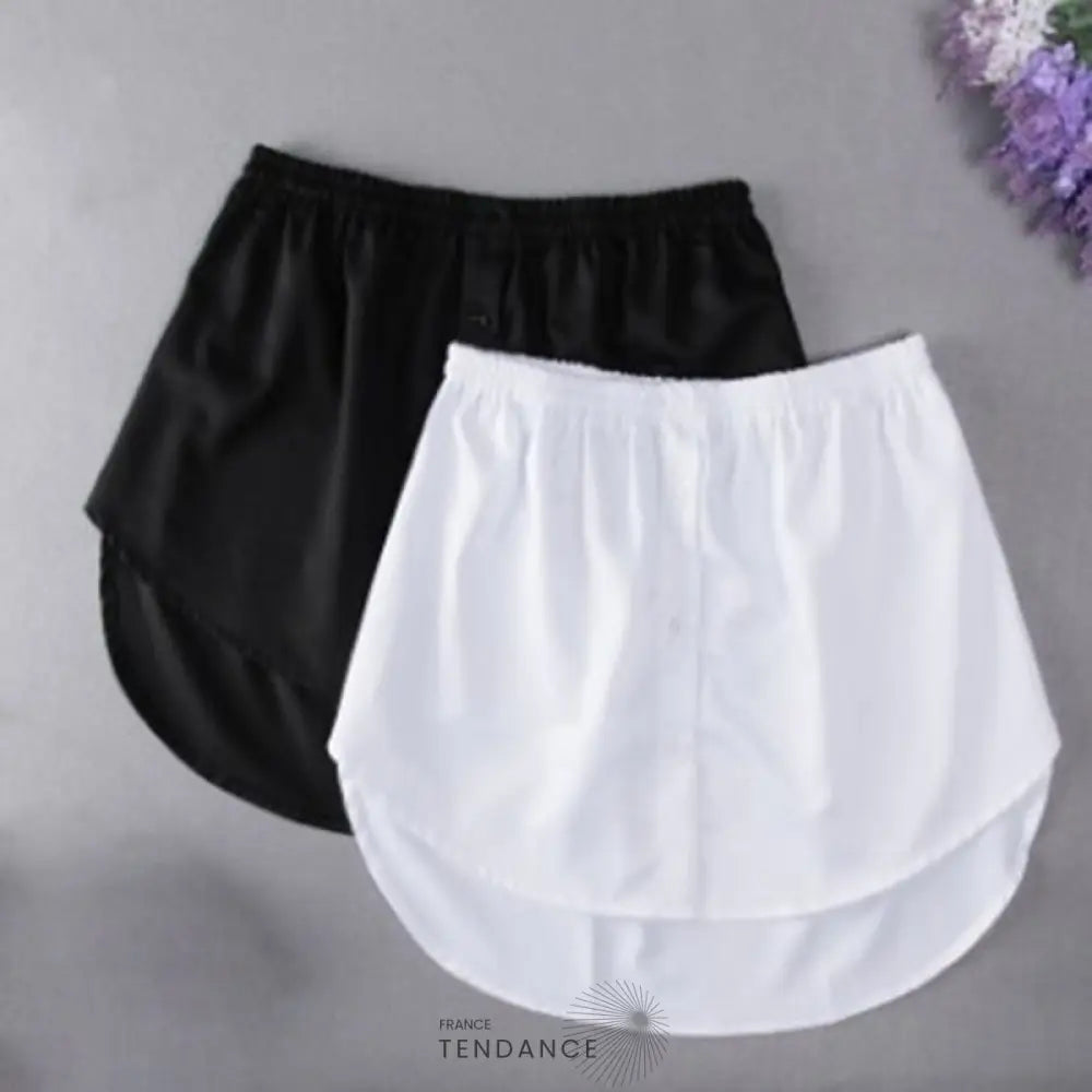 SKIRV™ | Jupe Bas-de-Chemise Tendance Outfit |