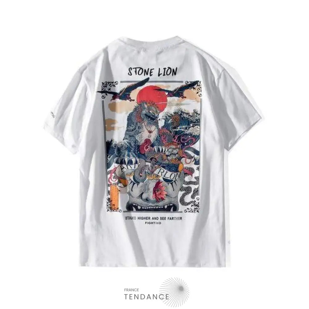 T-shirt Stone Lion | France-Tendance