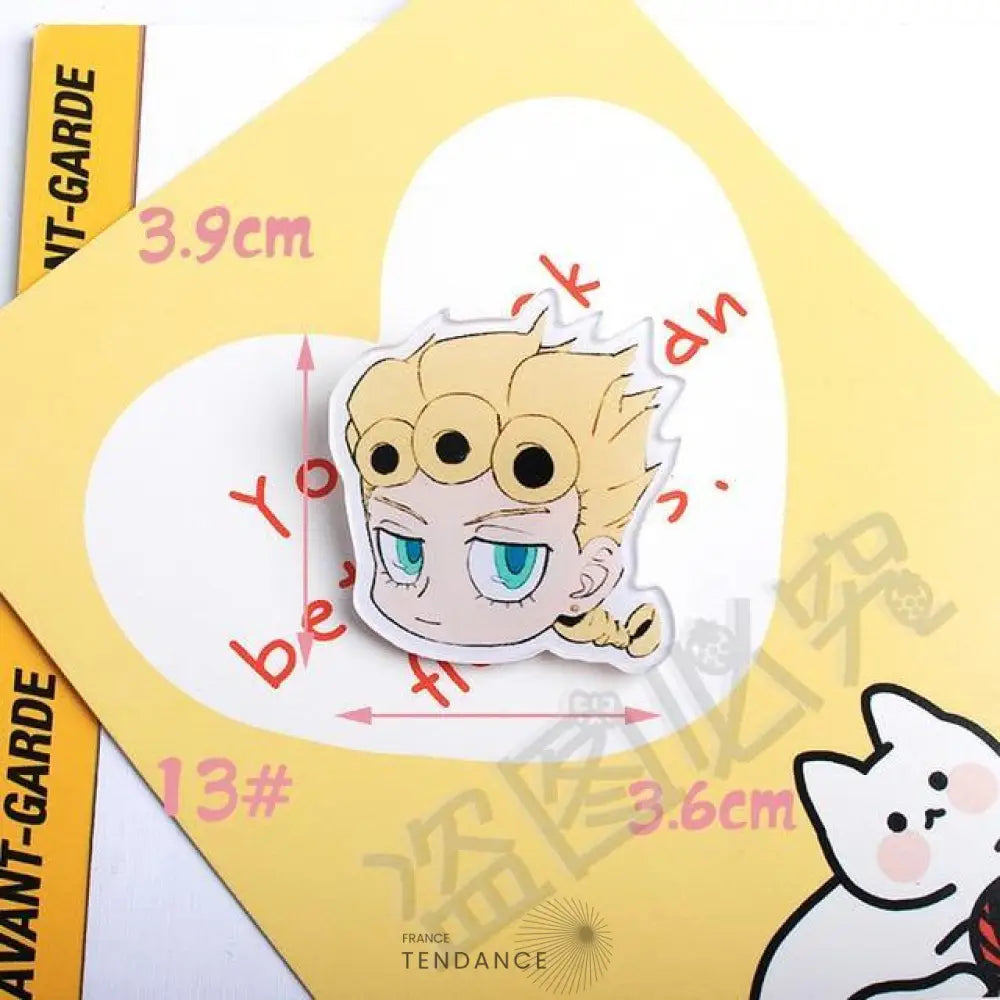 Badge Pin’s Jojo Bizarre Adventure | France-Tendance