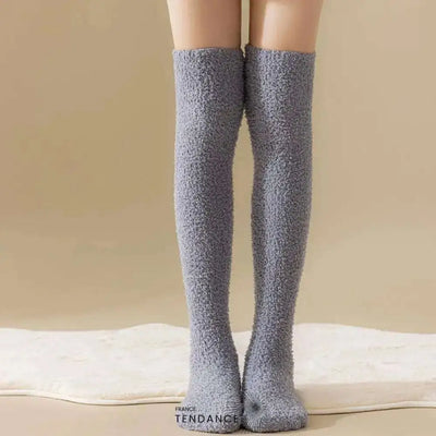 Chaussettes Montantes Chaudes & Sexy En Éponge Chaussettes-Femme