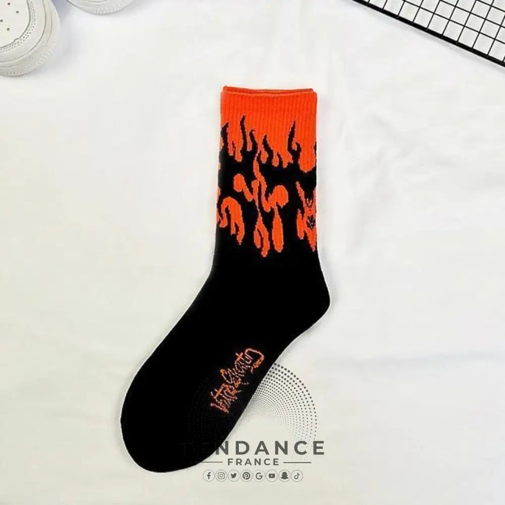 Chaussettes Skate x Flamme X4™ | France-Tendance