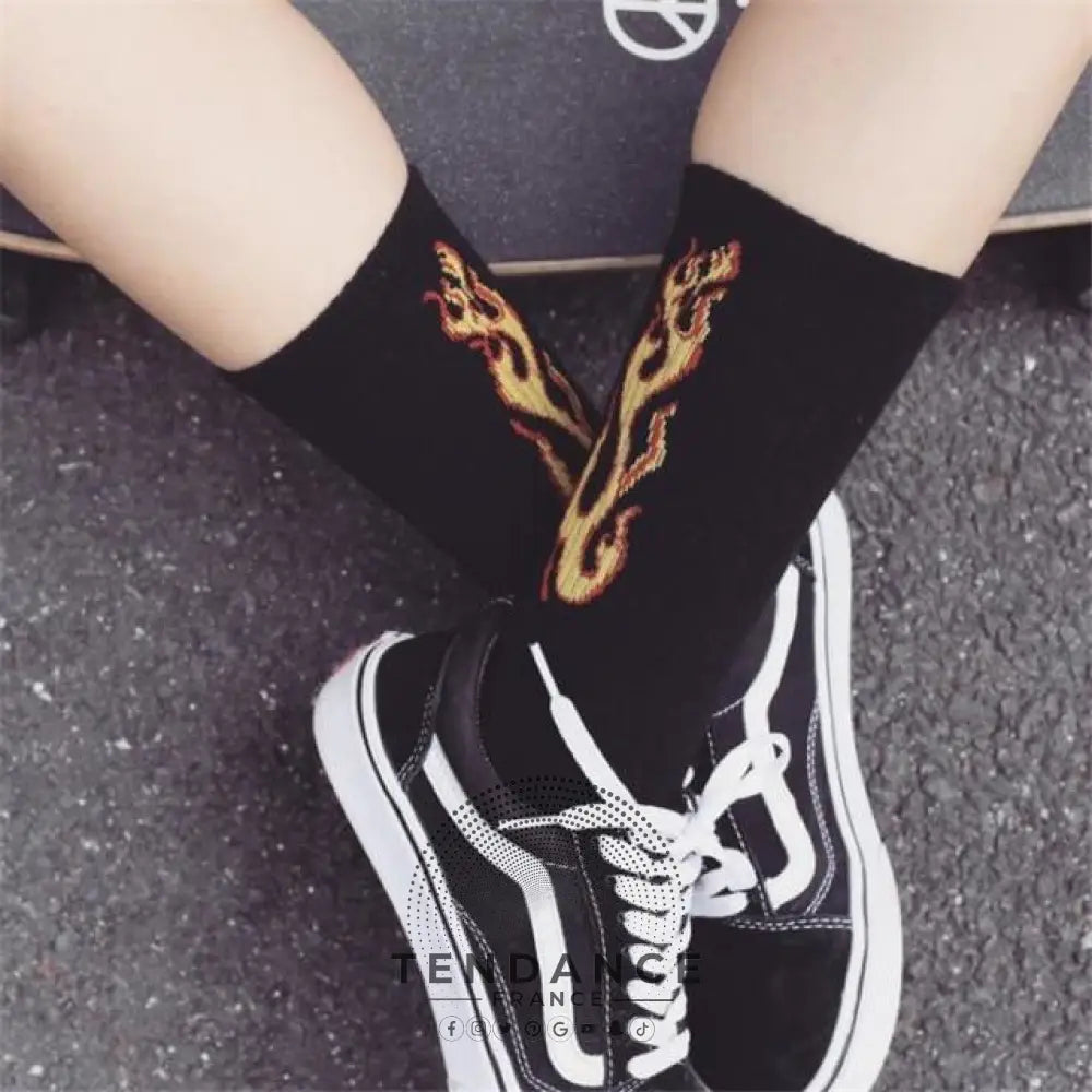 Chaussettes Skate x Flamme X3™ | France-Tendance