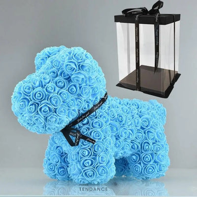 Chien En Roses éternelles | France-Tendance