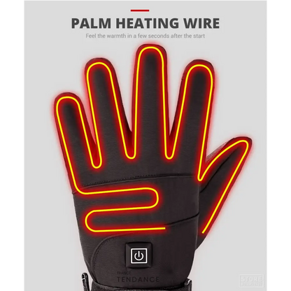 Gants électriques Chauffants Iwarm+™ | Double Batterie