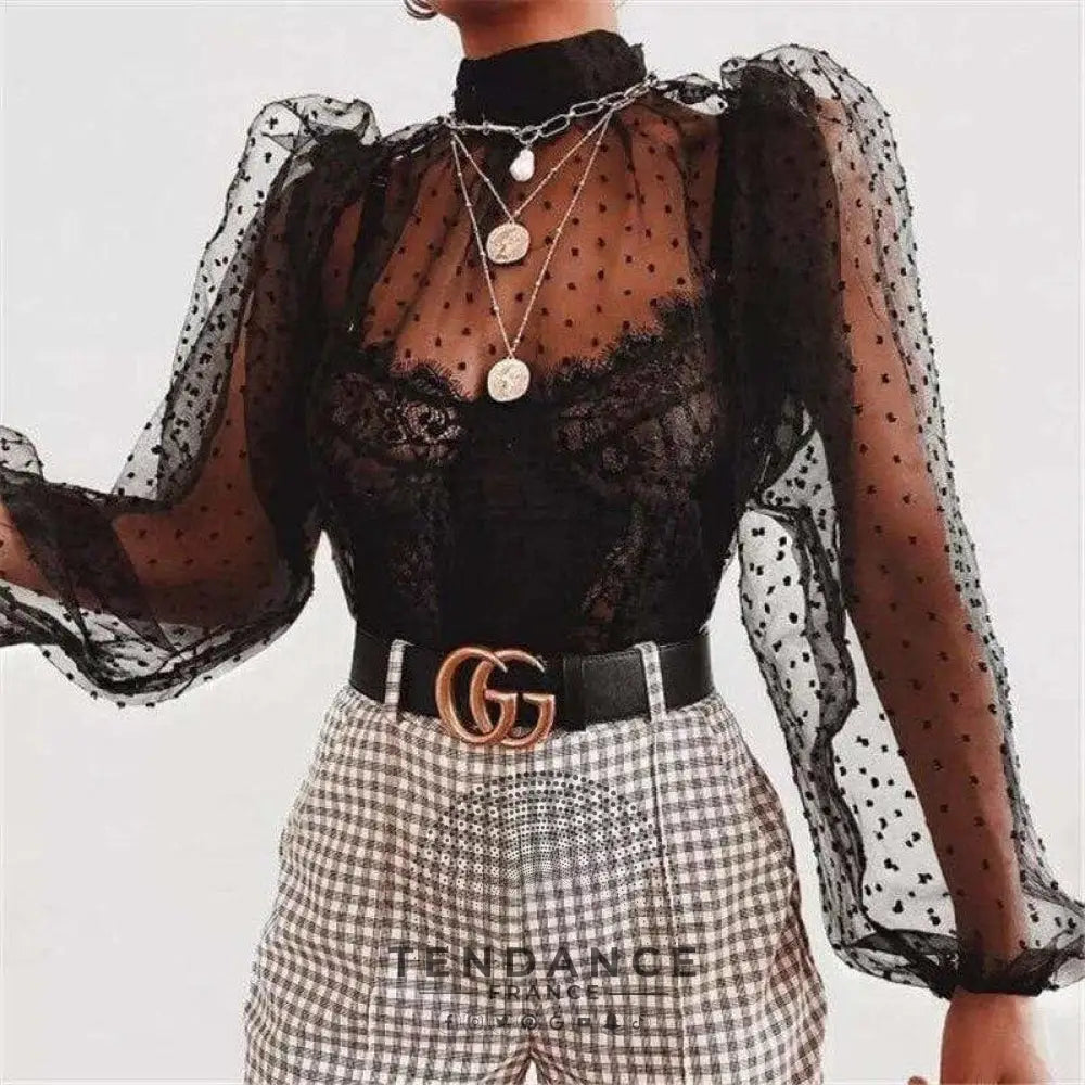 Haut See-through | France-Tendance