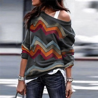 Haut Zigzag Coloré | France-Tendance