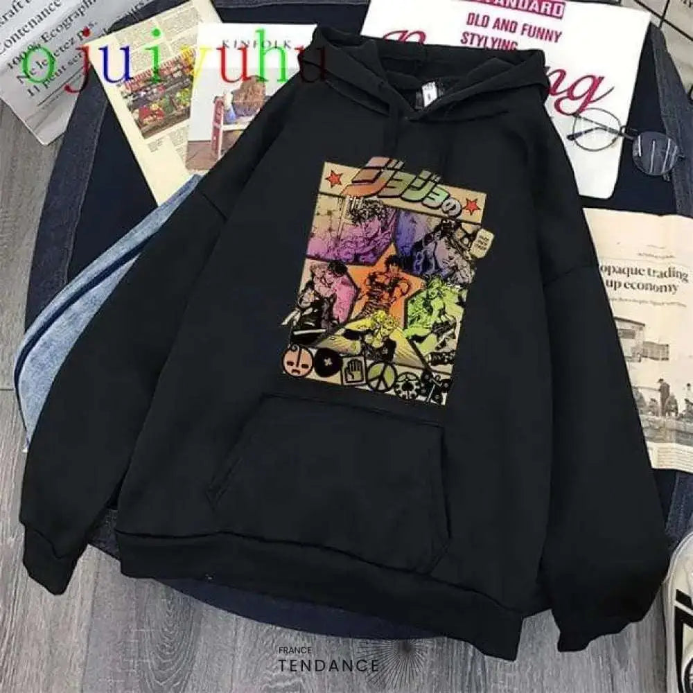 Hoodie Jojo Bizarre Adventure | France-Tendance
