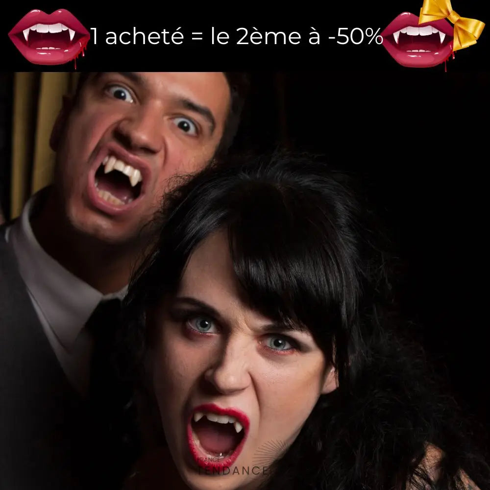 Magic Draculas | Dents De Vampire Rétractables Duo (Le 2Ème À -50%)
