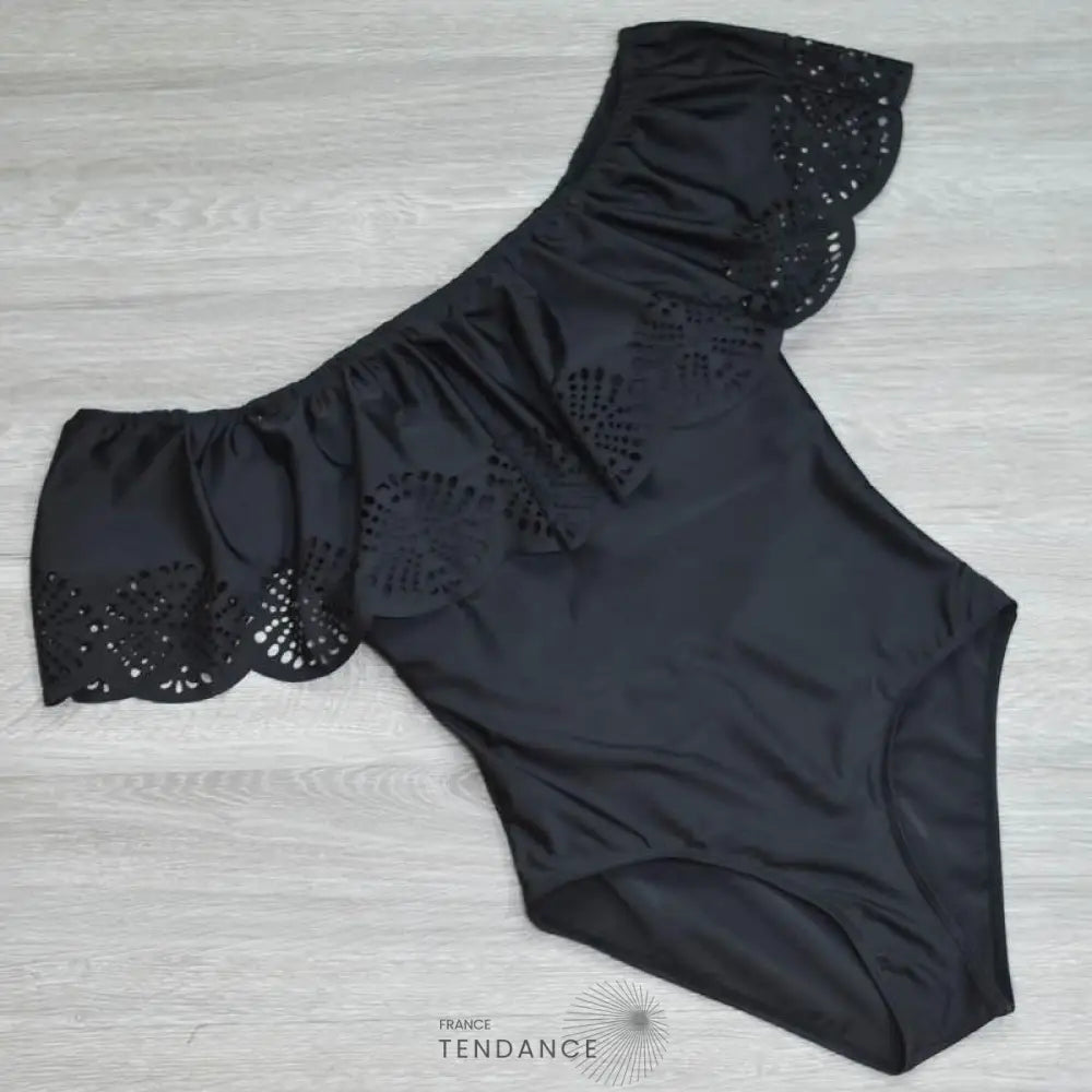 Maillot De Bain Une Pièce à Volants | France-Tendance
