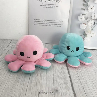 Peluche Pieuvre Réversible - Indicateur D’humeur |