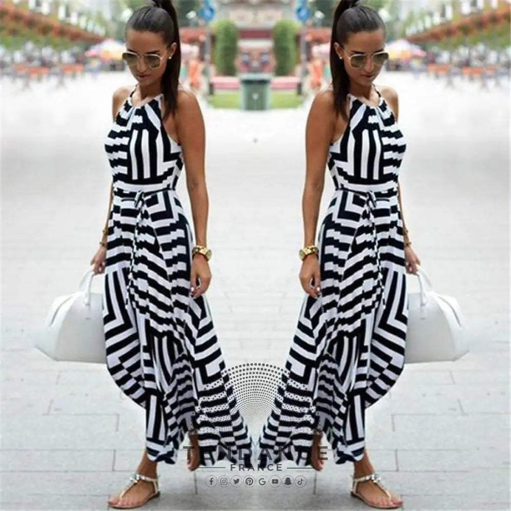 Robe Longue Ashley Sans Manches | France-Tendance