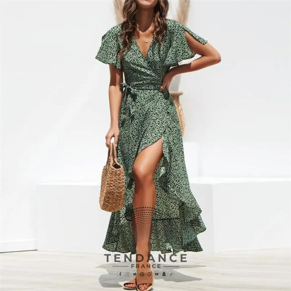 Robe Longue Imprimée | France-Tendance