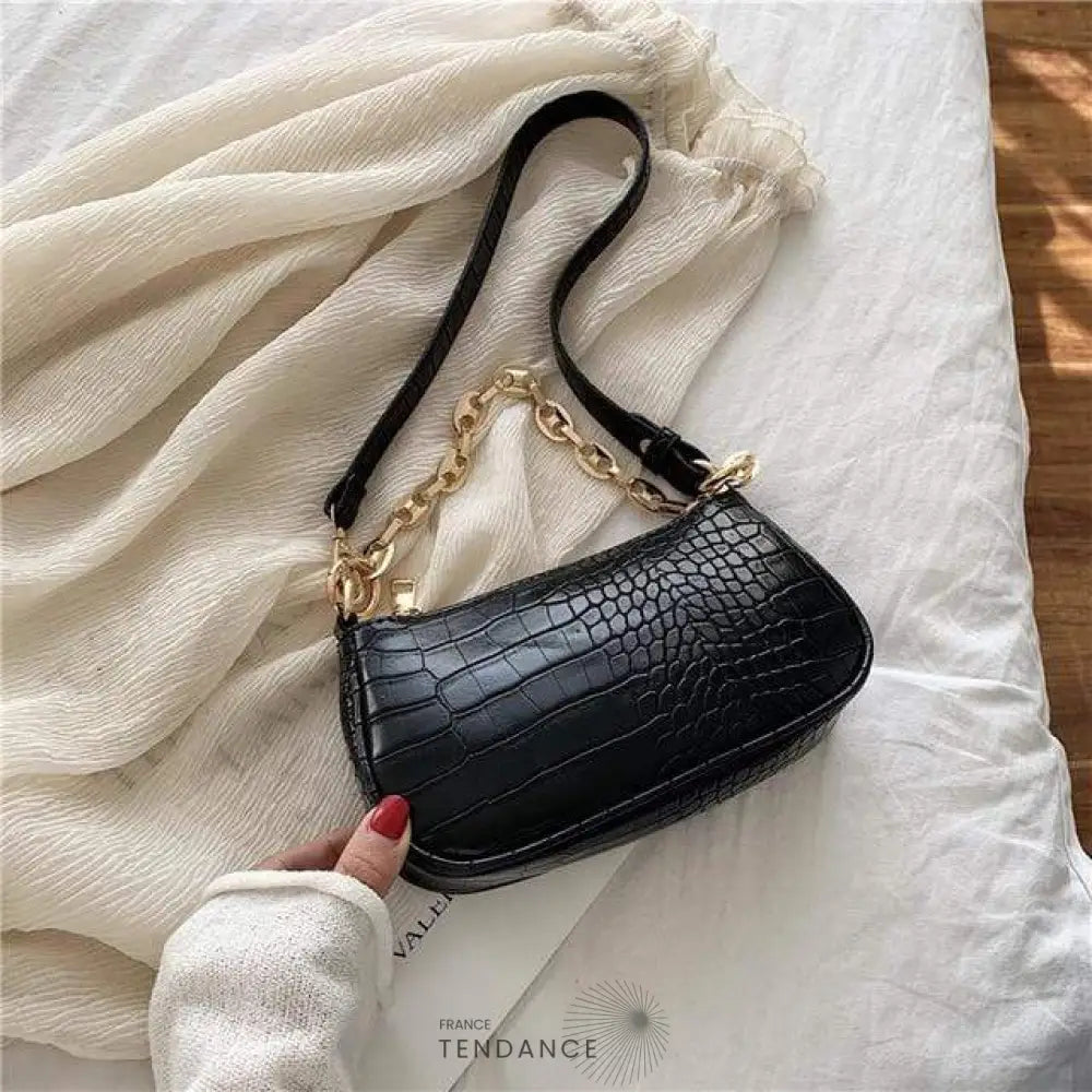 Sac Croco Chains | France-Tendance