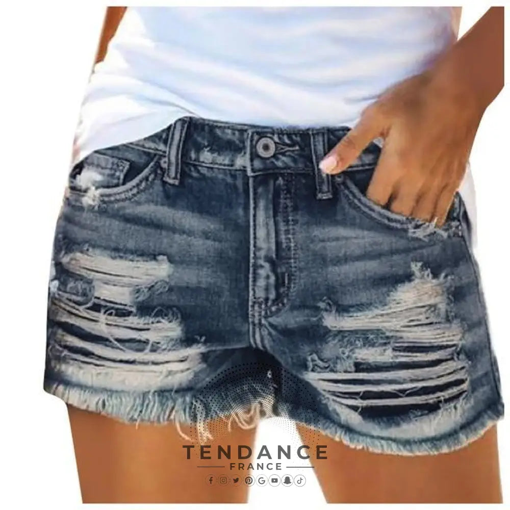 Short En Jean Destroy | France-Tendance