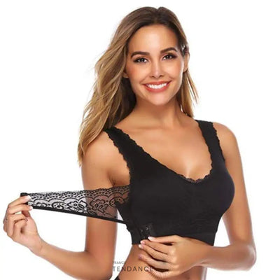 Soutien Gorge En Dentelle | Push Up | Maintient Du Dos |