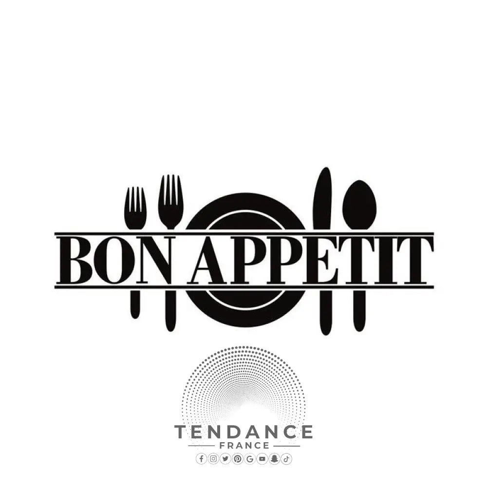 Sticker Mural bon Appétit | France-Tendance