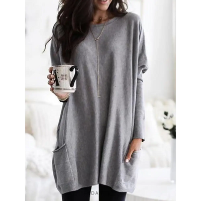 Sweat Ample Avec Poches | France-Tendance