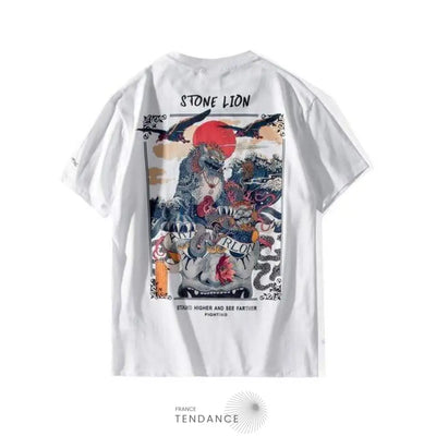 T-shirt Stone Lion | France-Tendance