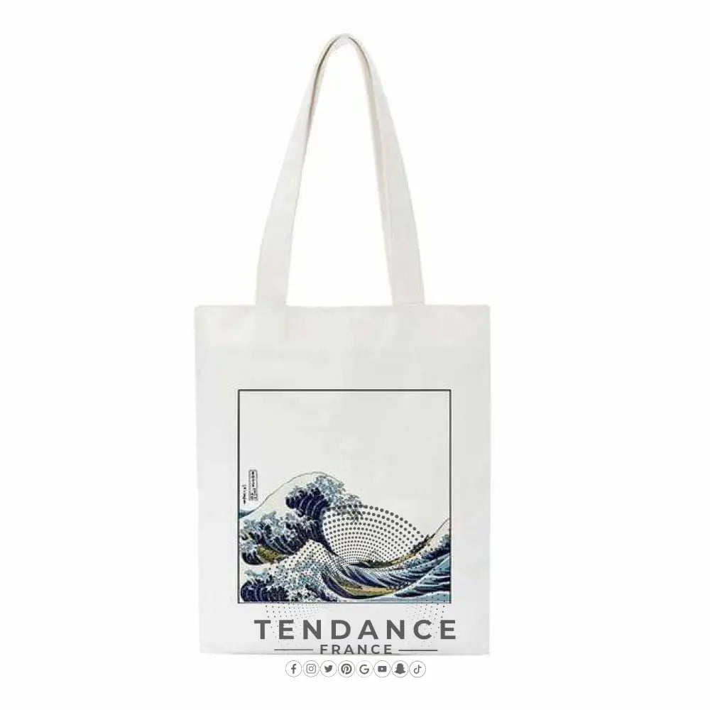 Tote Bag Wave | France-Tendance